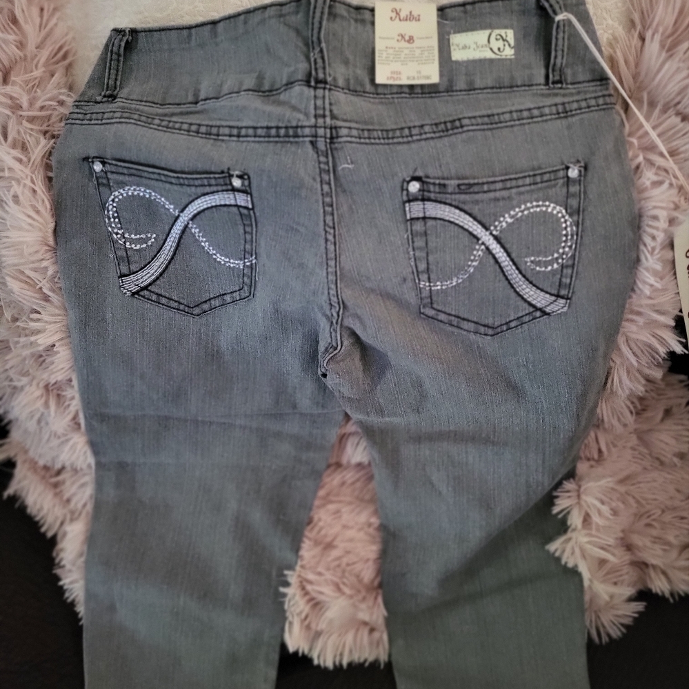NWT Kaba Denim Capris - Picture 5 of 6